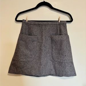 Aritzia Talula - Wool Mini Skirt